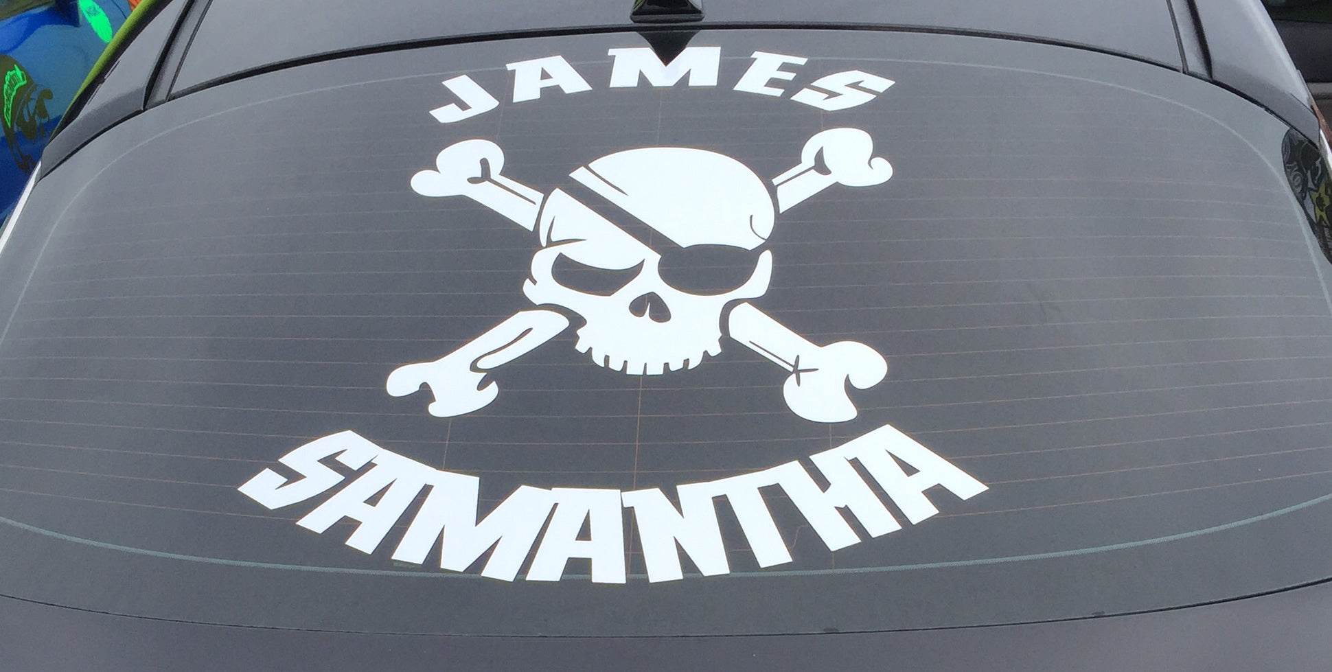 Custom Installation - Large Rear or Side Window Decals