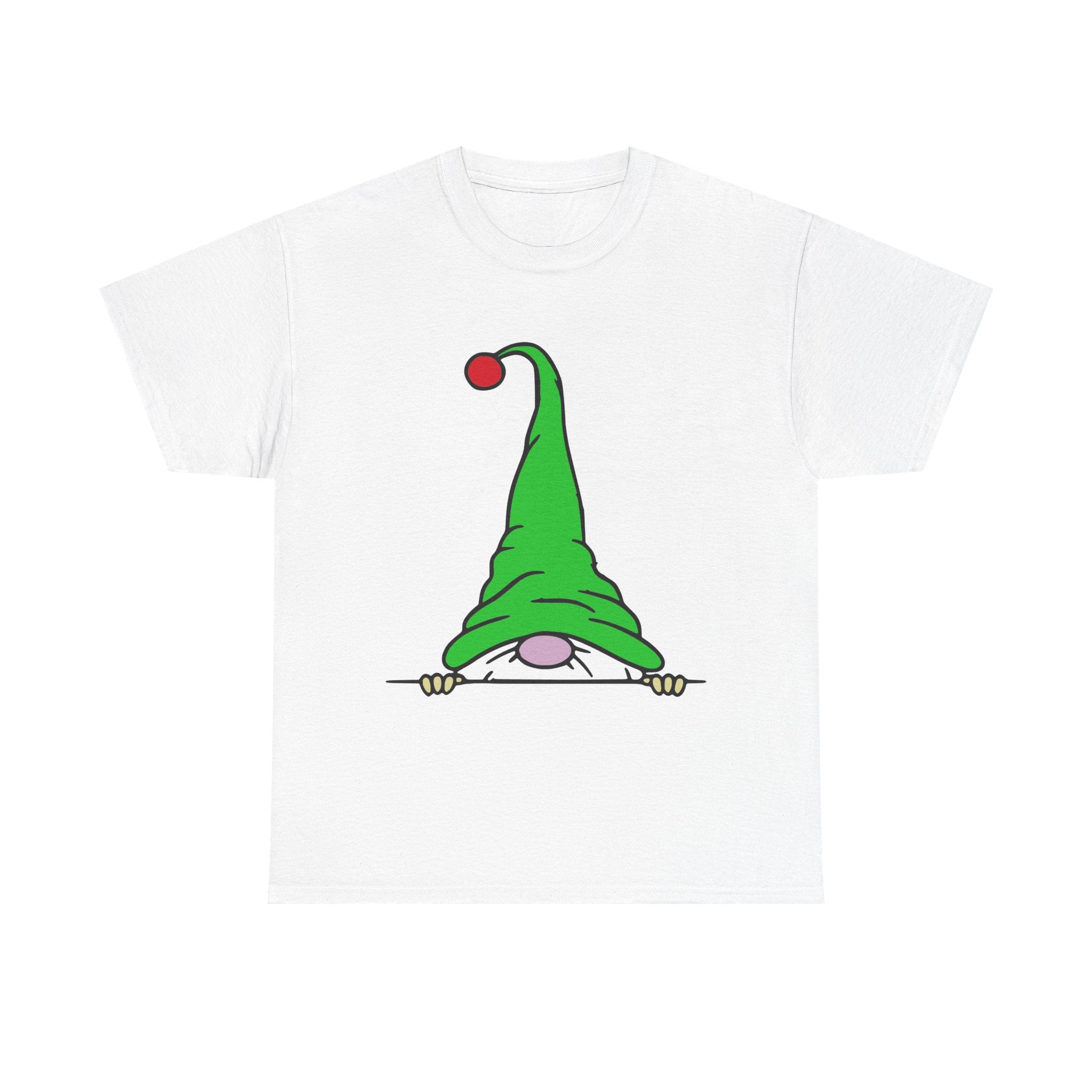 Cute Peeking Gnome T-Shirt
