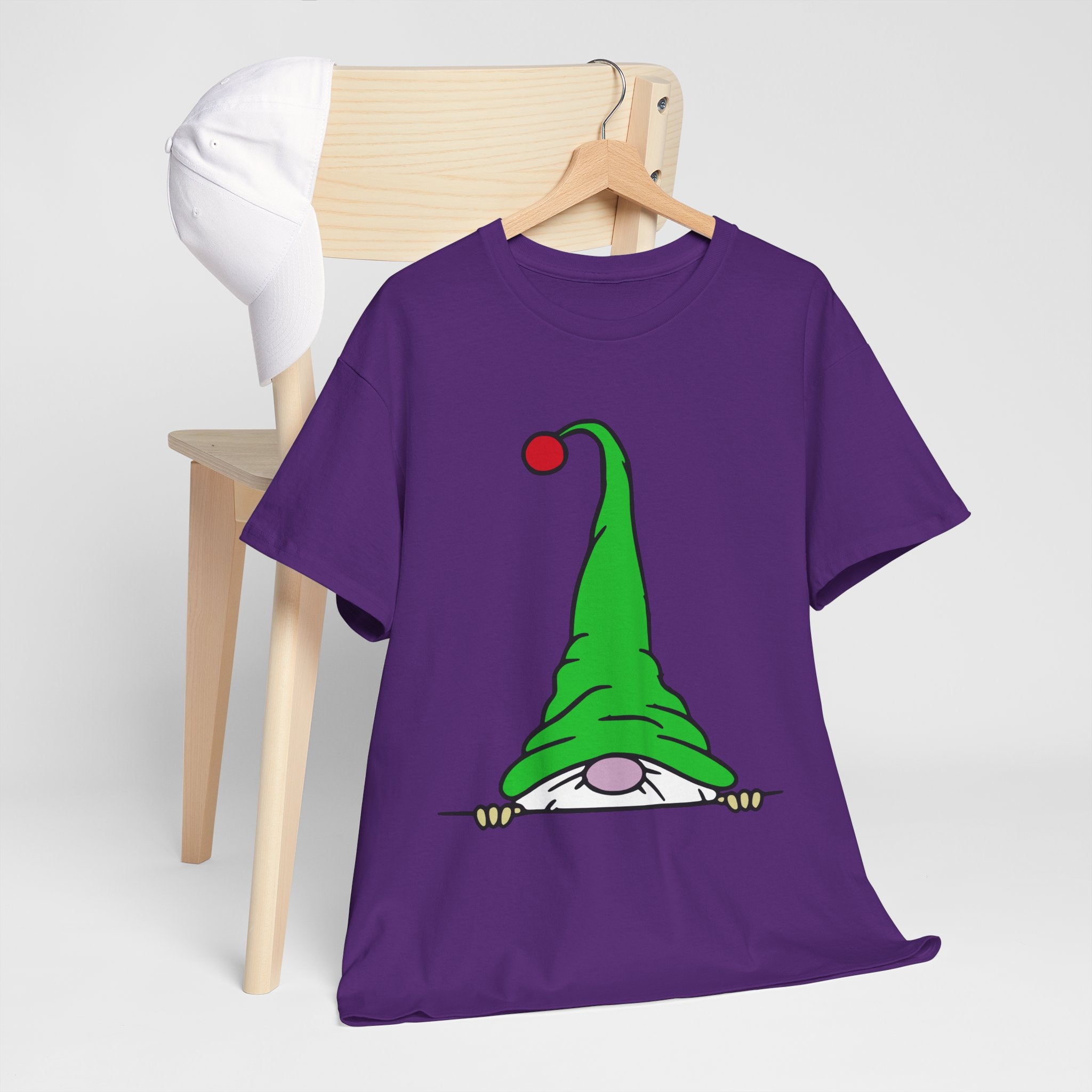 Cute Peeking Gnome T-Shirt