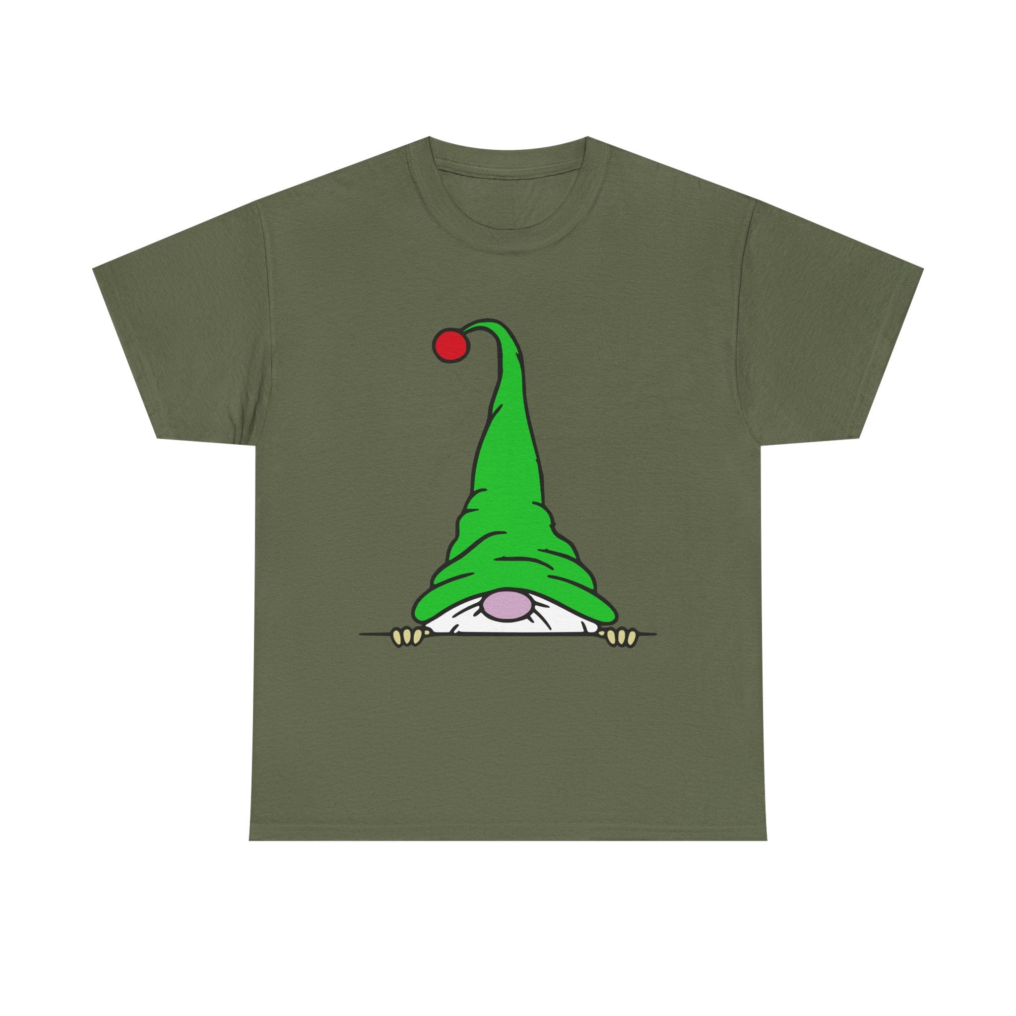 Cute Peeking Gnome T-Shirt