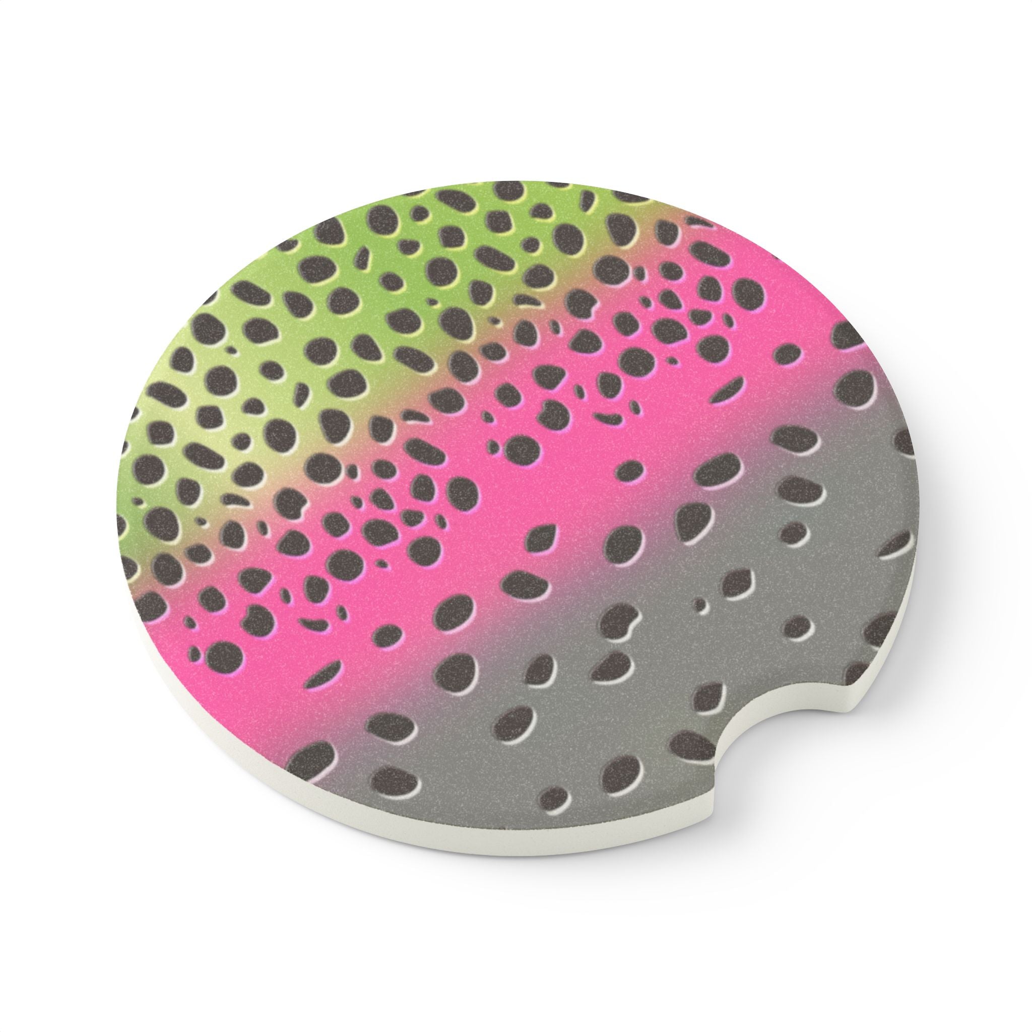 Rainbow Trout Car Coaster