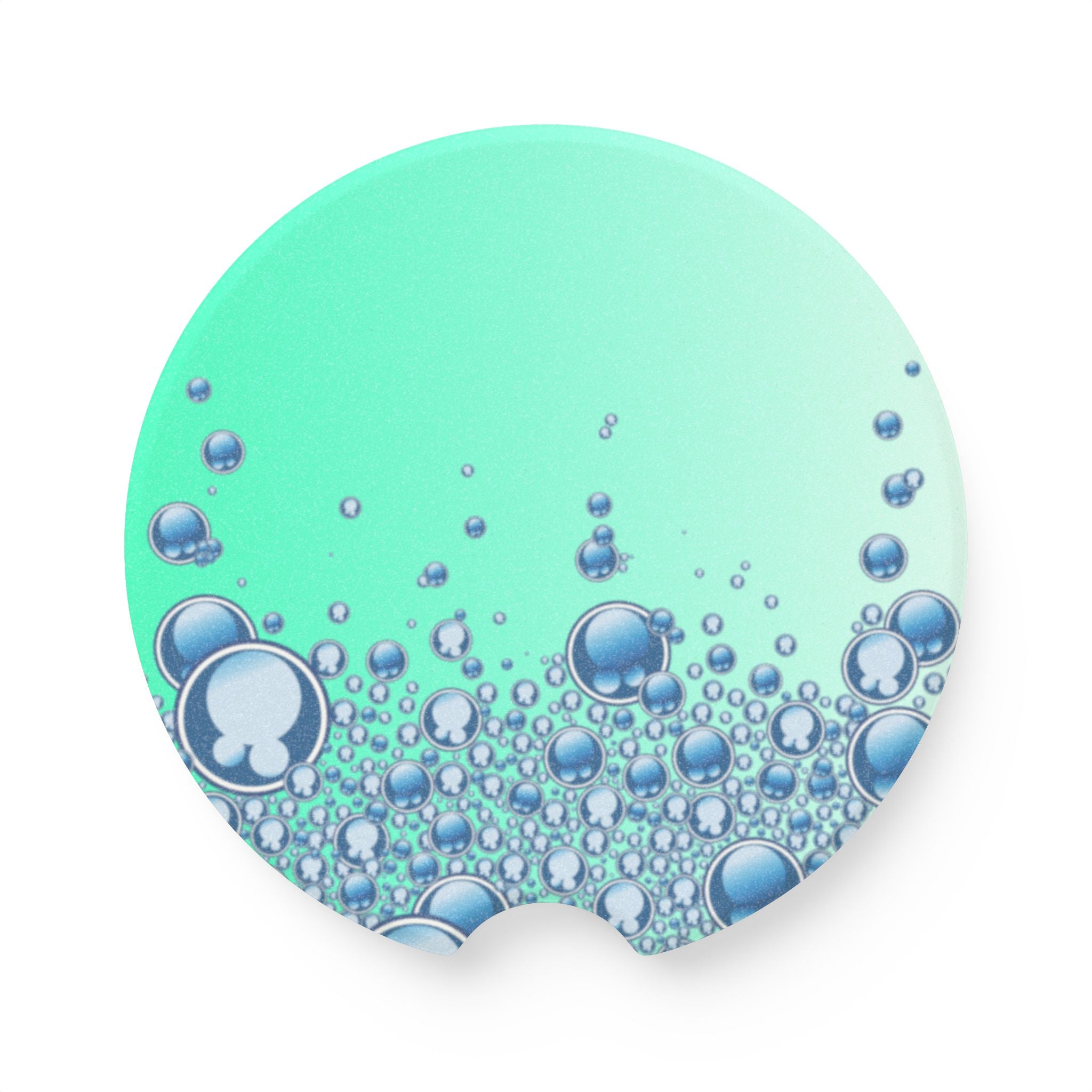 Aqua Bubble Car Cup Holder Coaster