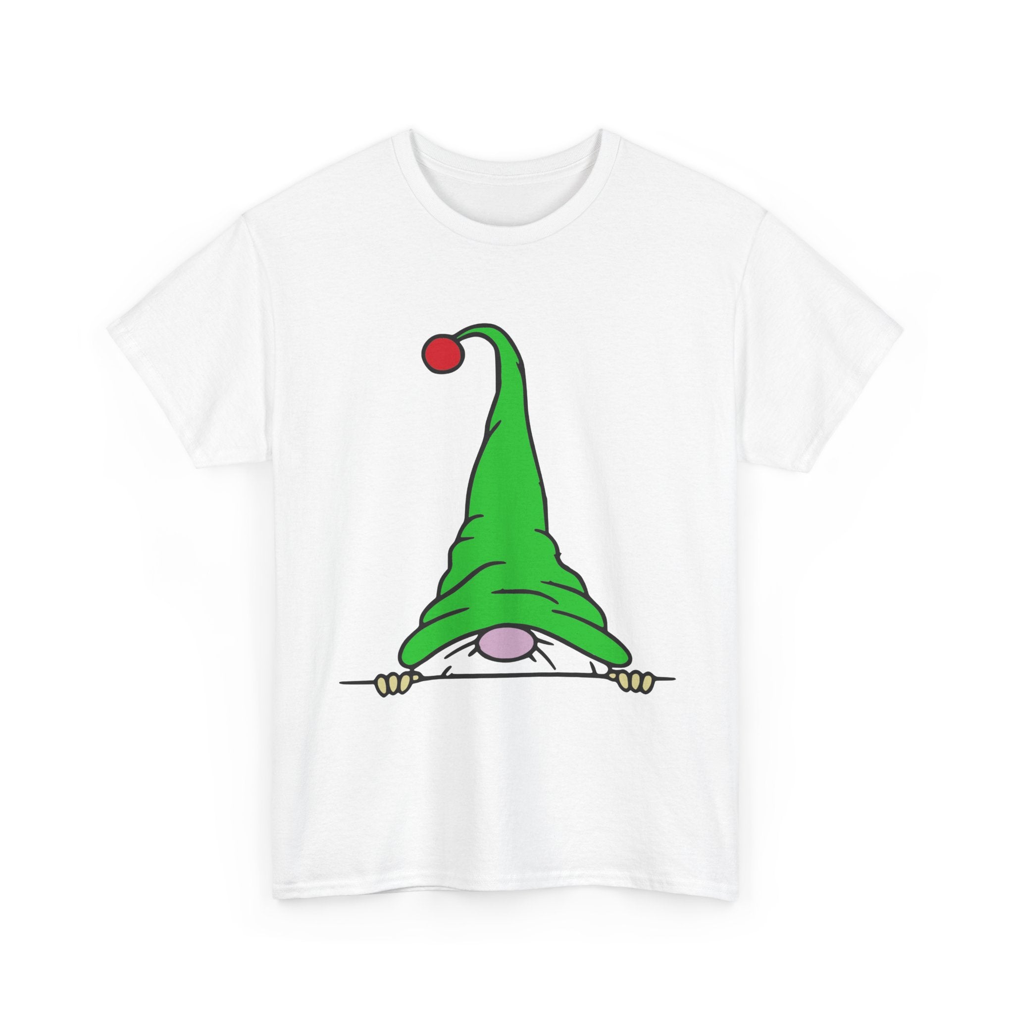 Cute Peeking Gnome T-Shirt
