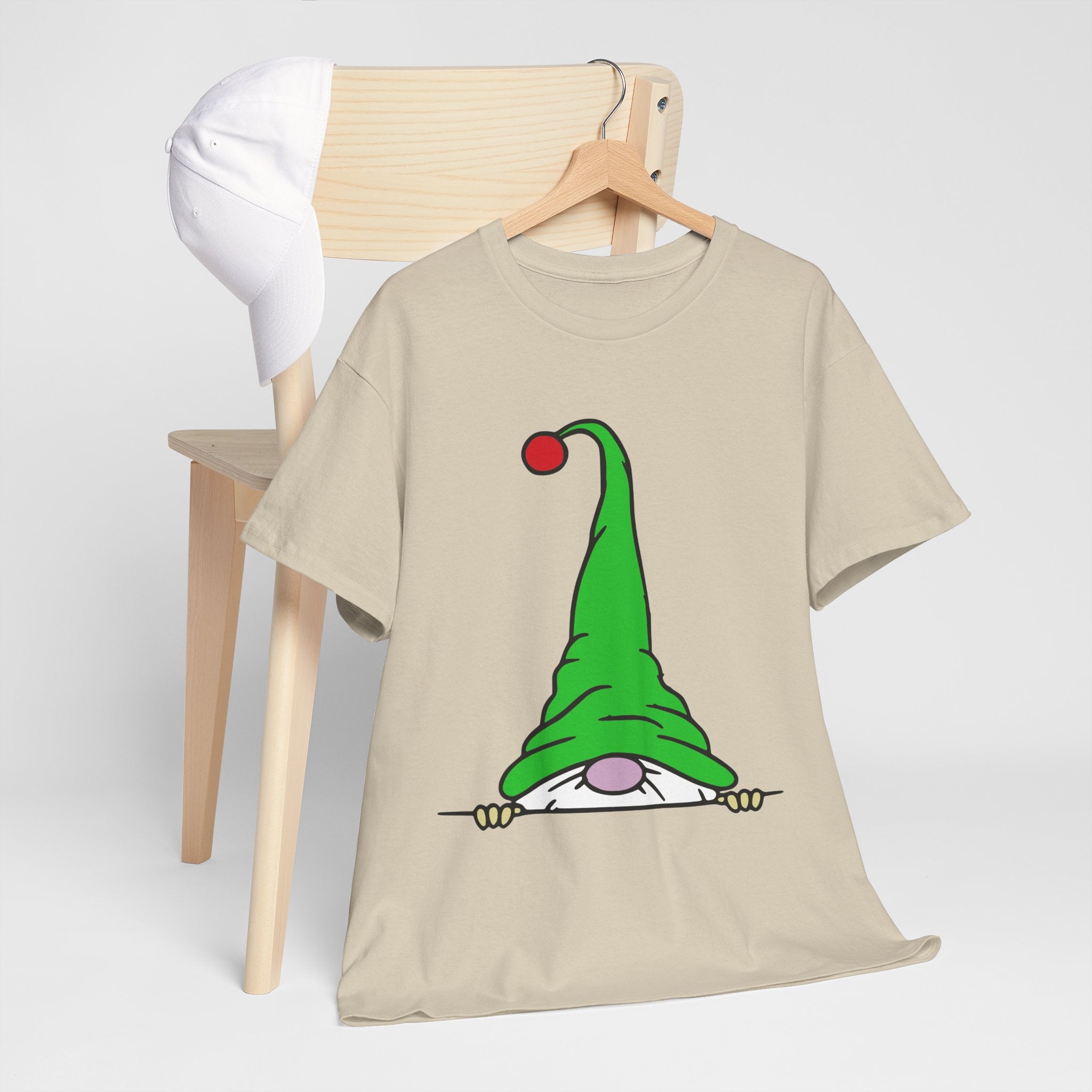 Cute Peeking Gnome T-Shirt