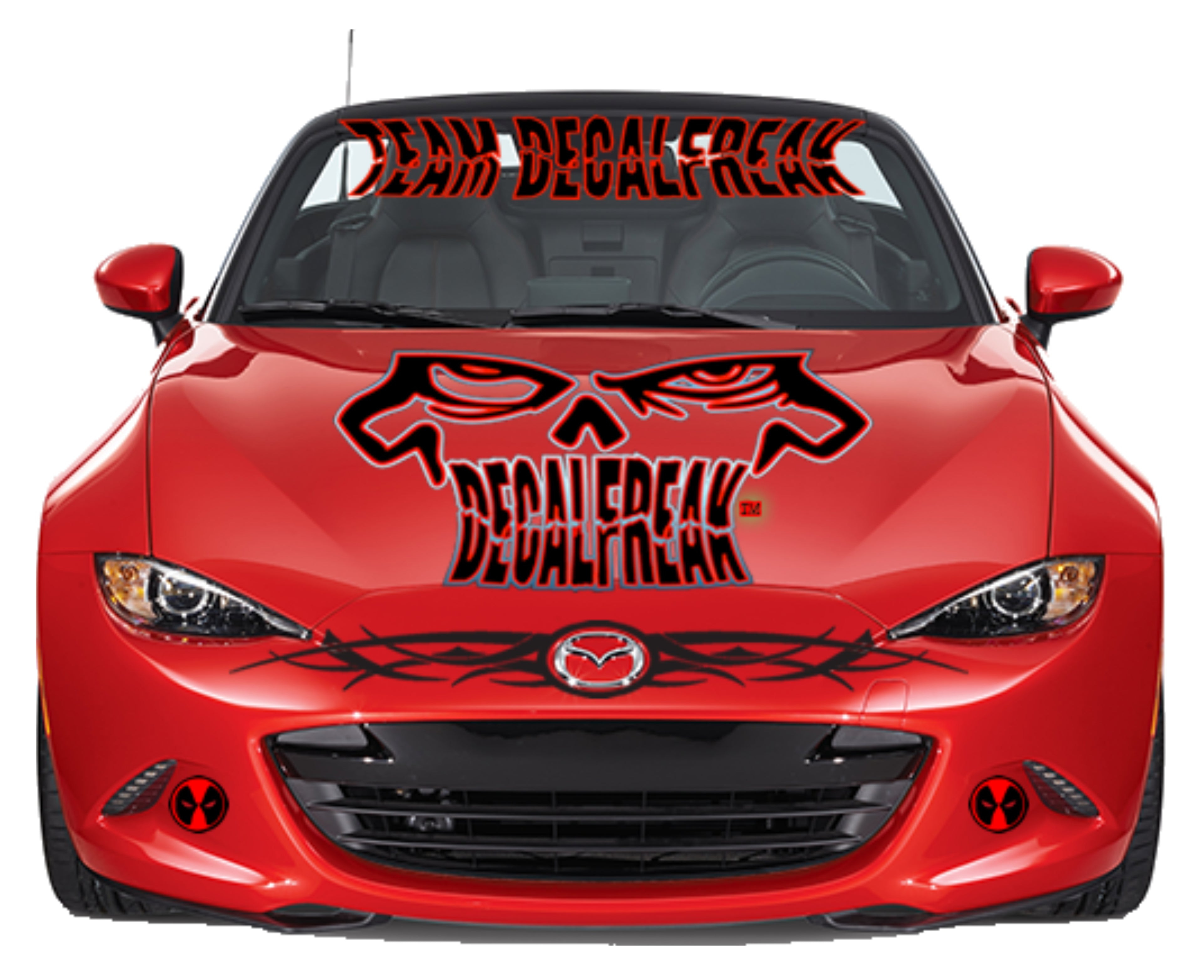 Custom Installation - Window Banner Decals