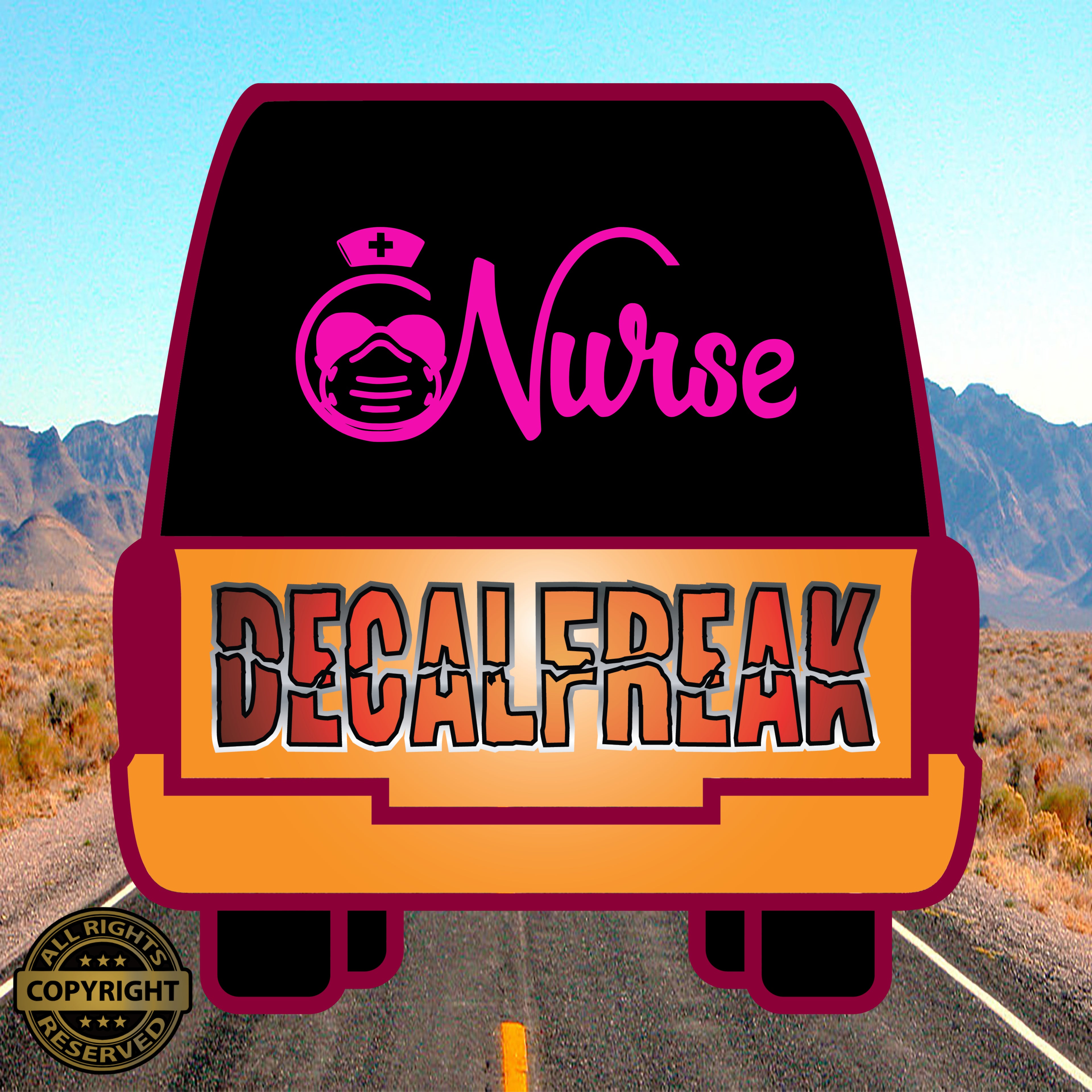 Nurse Vinyl Decal