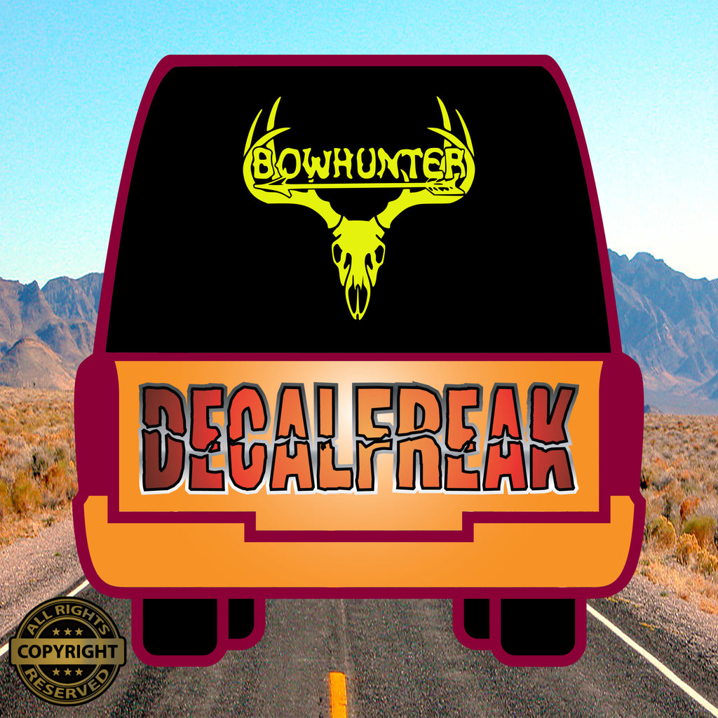 Bow Hunter Vinyl Decal