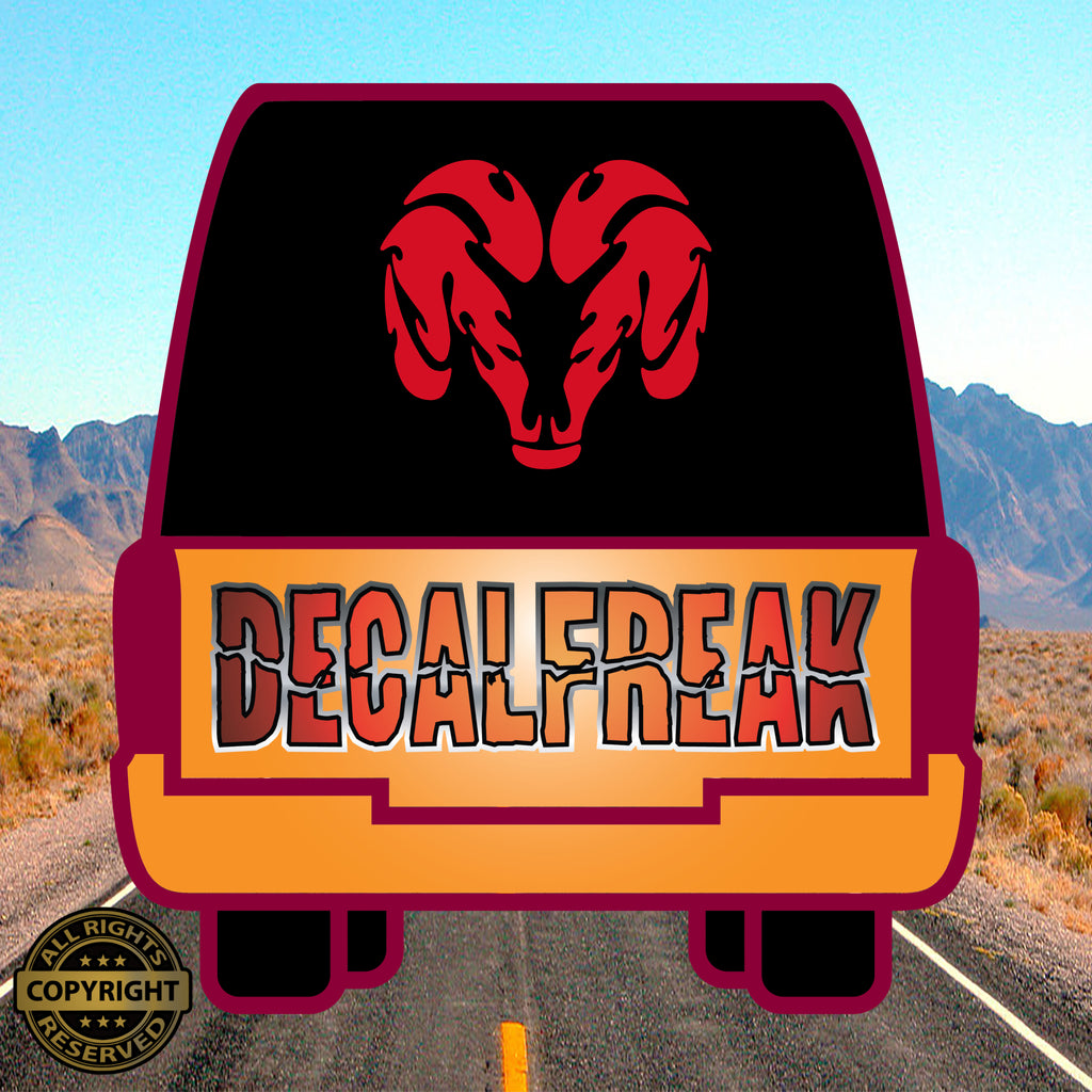 Dodge Ram Vinyl Decal