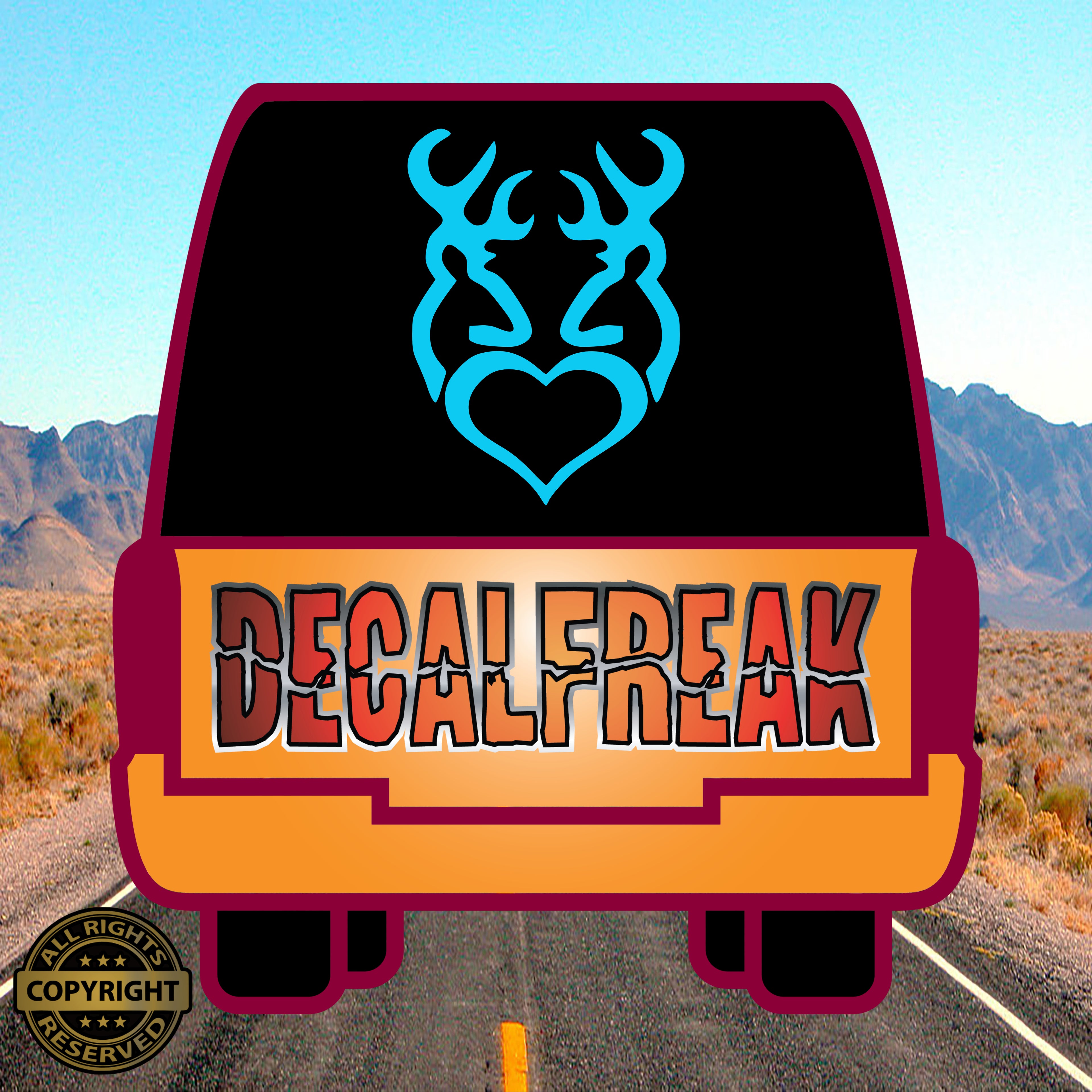 Gay Bucks Vinyl Decal