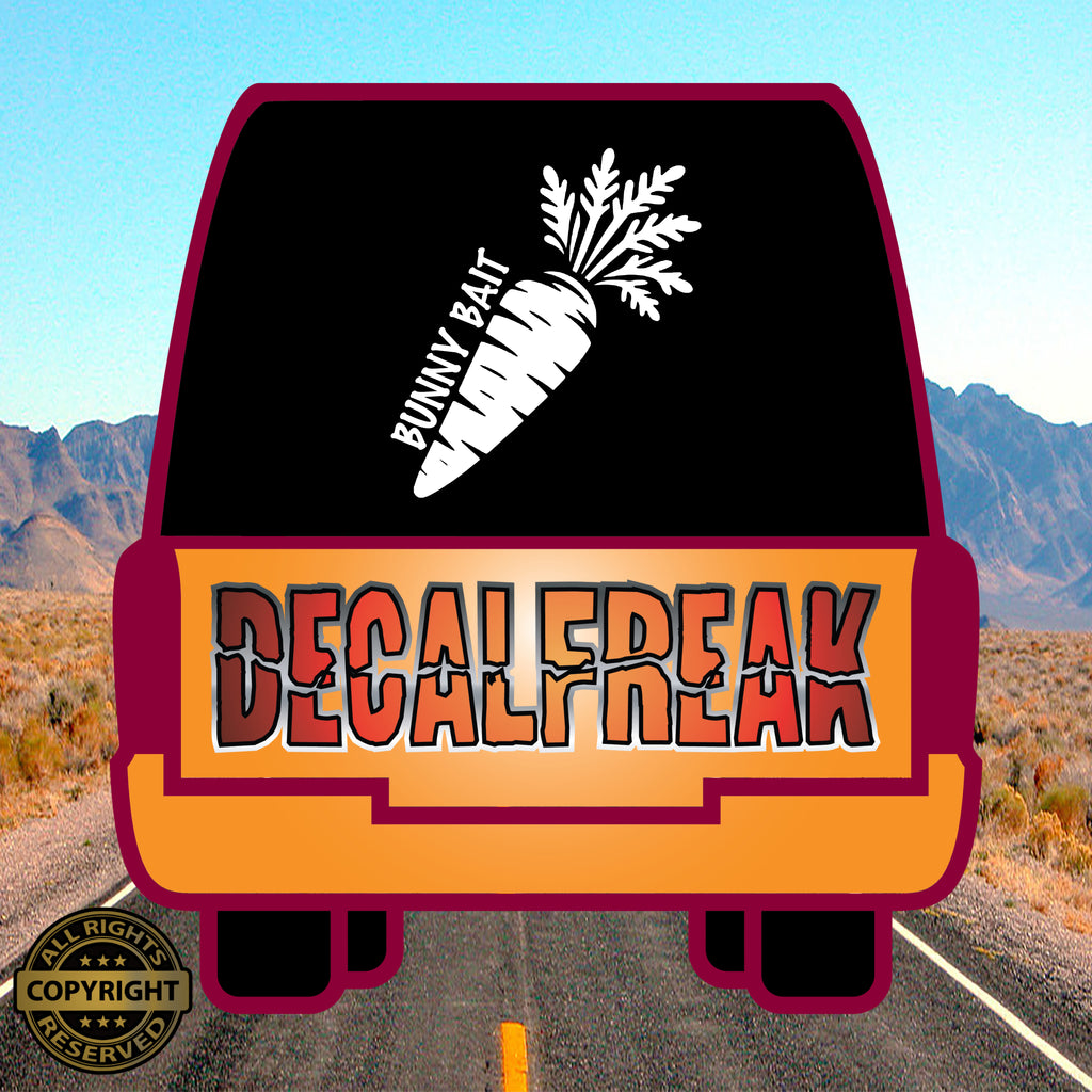 Bunny Bait Vinyl Decal