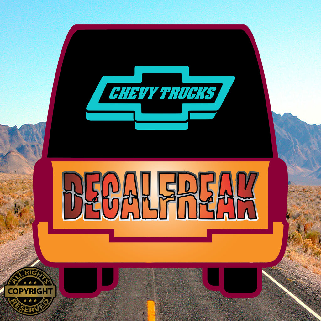 Chevy Trucks Vinyl Decal