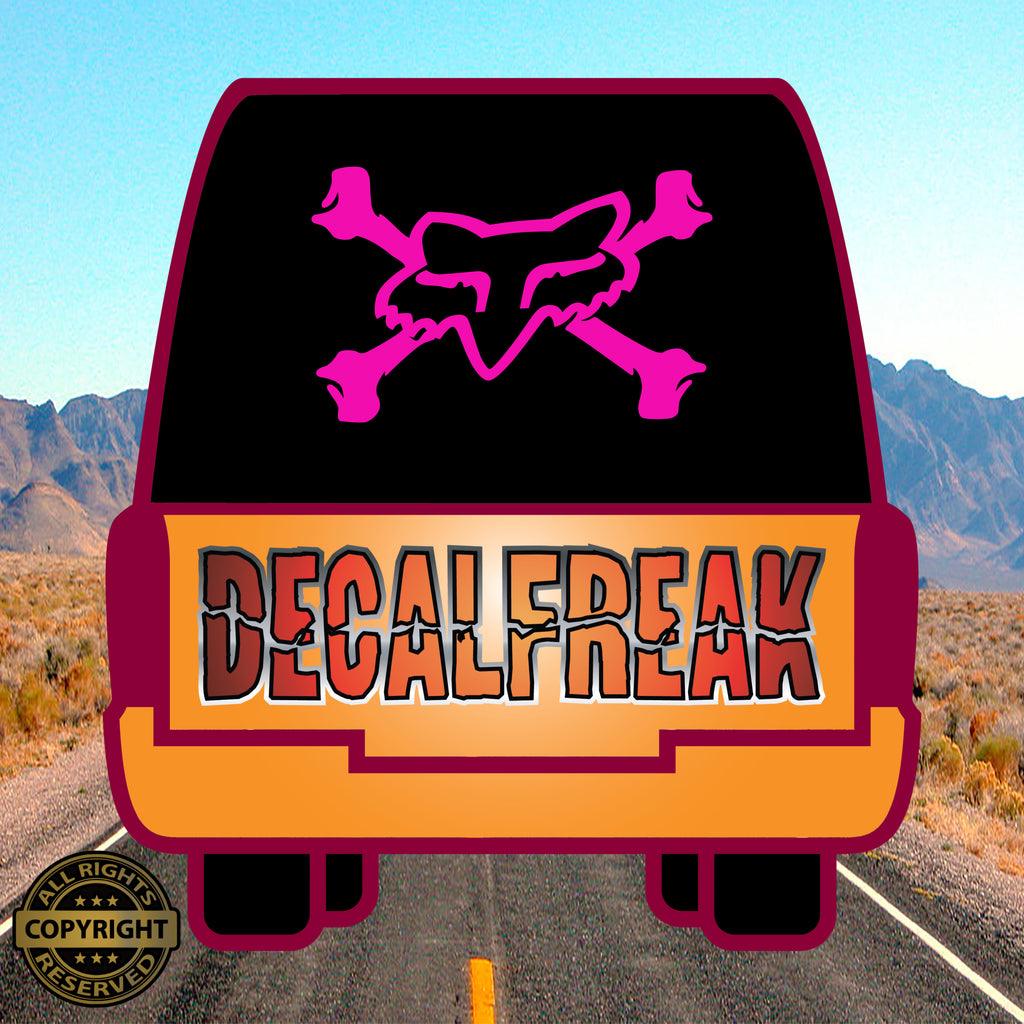 Fox Bones Vinyl Decal