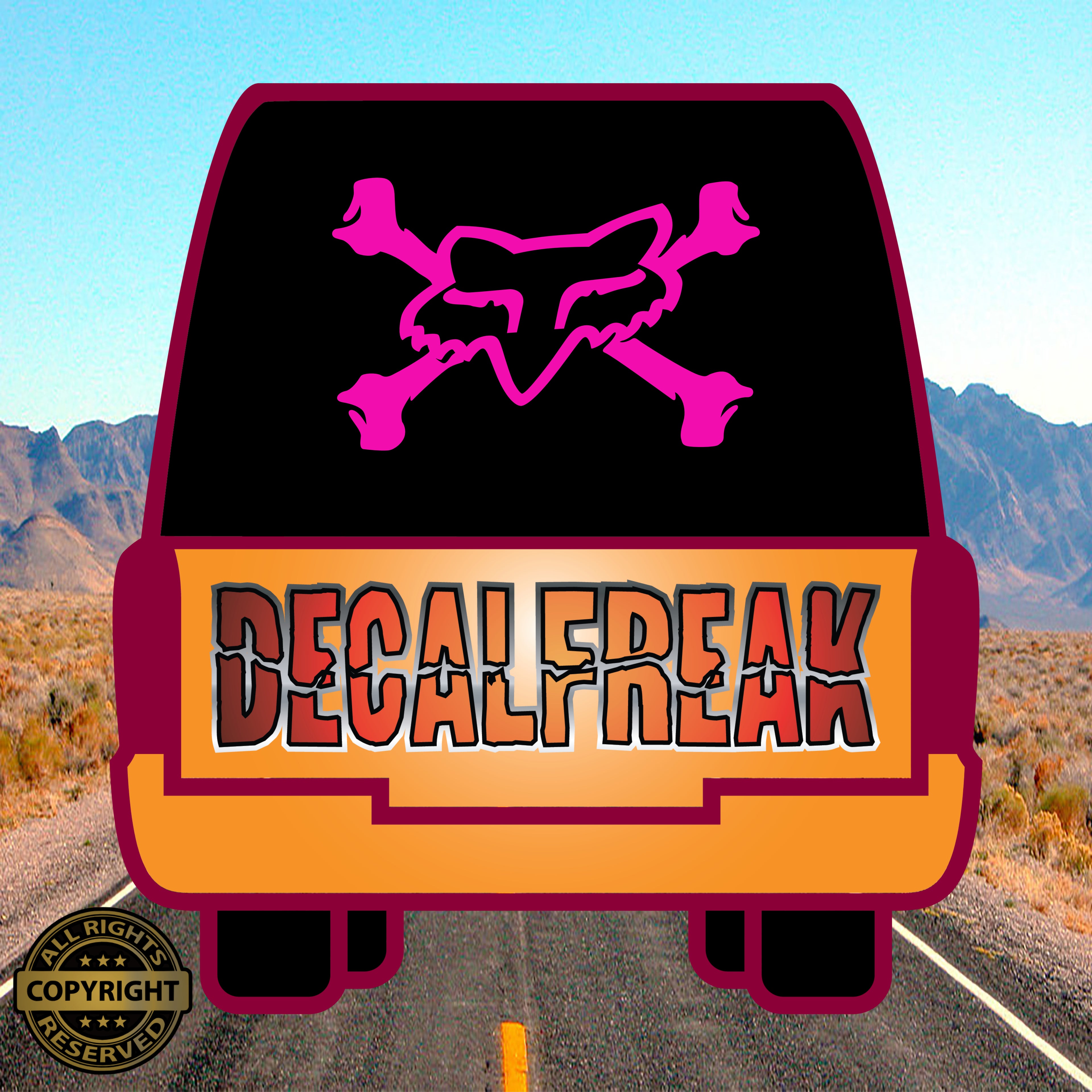 Fox Bones Vinyl Decal