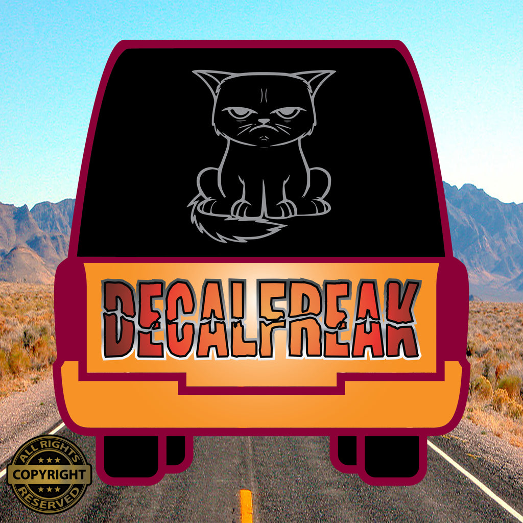 Grumpy Cat Vinyl Decal