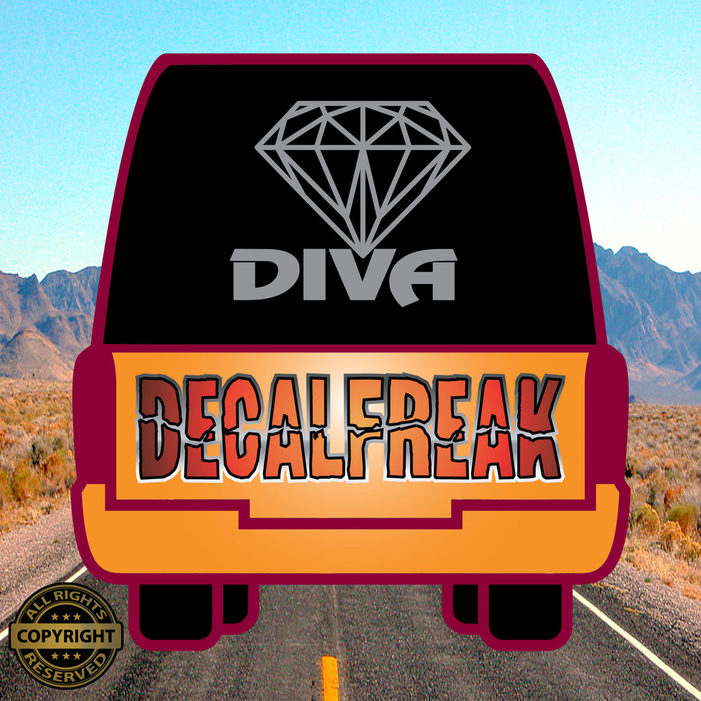 Diamond Diva Vinyl Decal