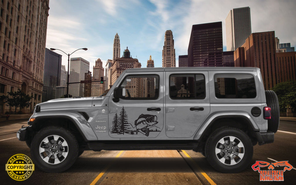 Bass Vinyl Decal (Side Panel)