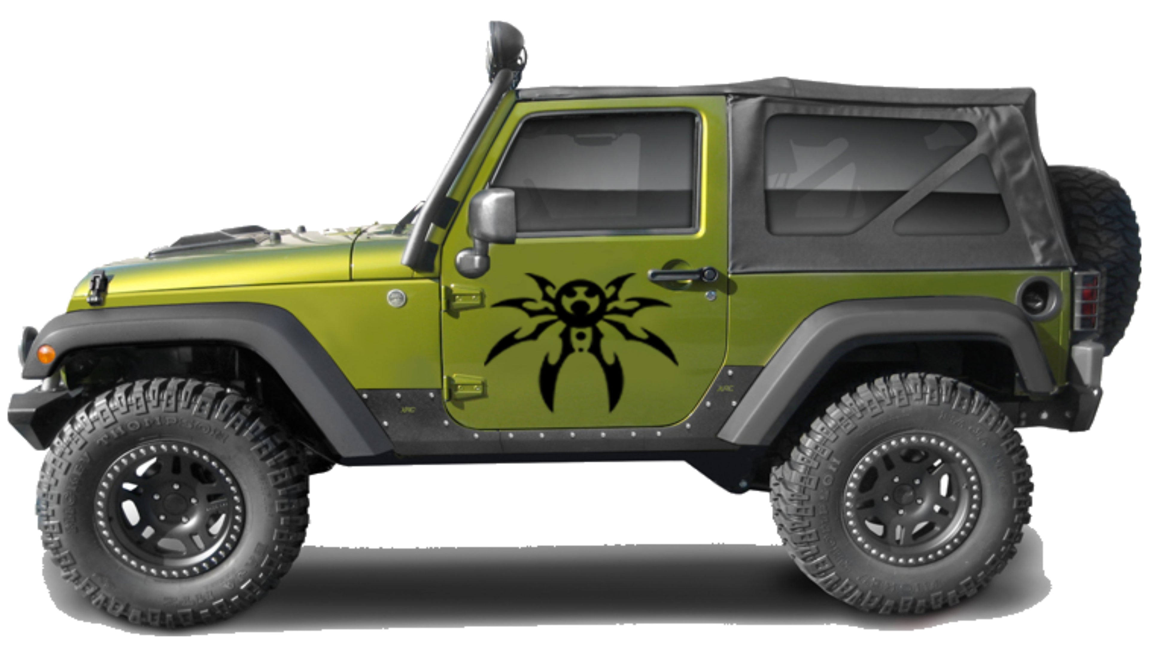 Custom Installation - Large Side Panel Decals